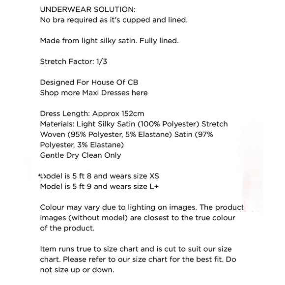 House of CB “Charmaine” Midaxi Chocolate Gown XS NWT - Picture 9 of 16